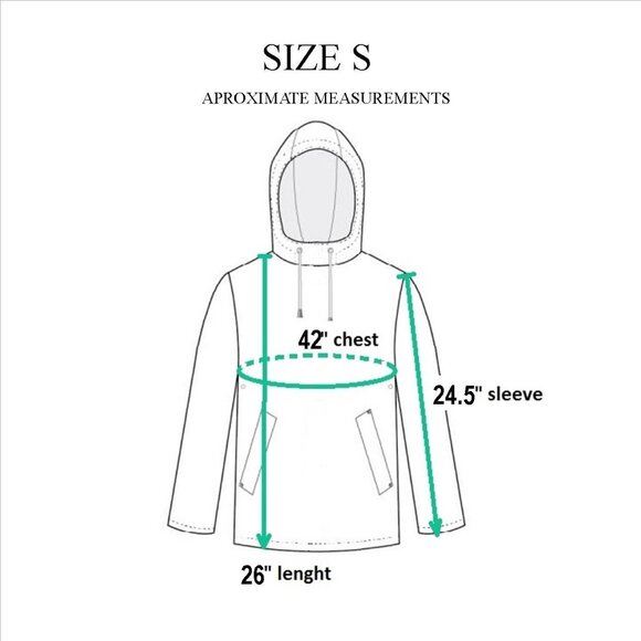 Hokusai Great Wave Hoodie Pullover Sweatshirt Sz S Artist Union Great Wave Off - Picture 4 of 6